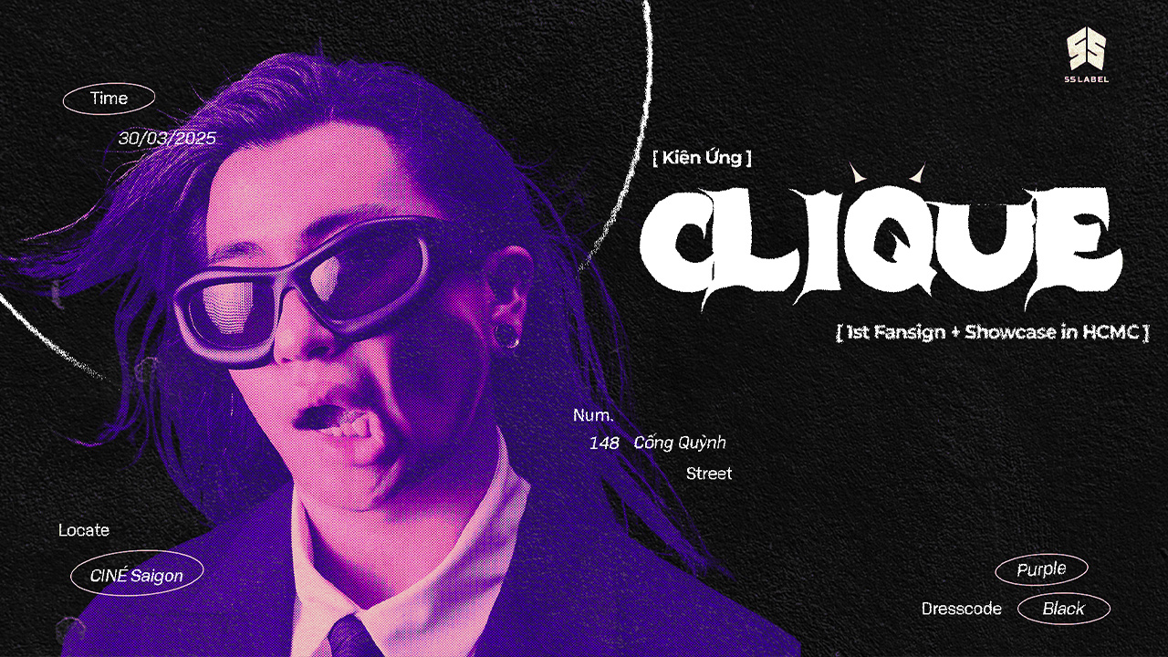 KIÊN ỨNG 1ST FANSIGN + SHOWCASE IN HCMC | Ticketbox