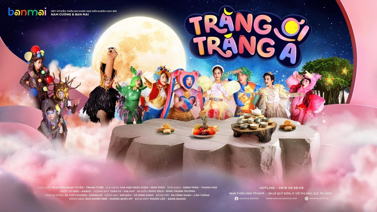 SÂN KHẤU BAN MAI - KỊCH THIẾU NHI: TRĂNG ƠI TRĂNG À