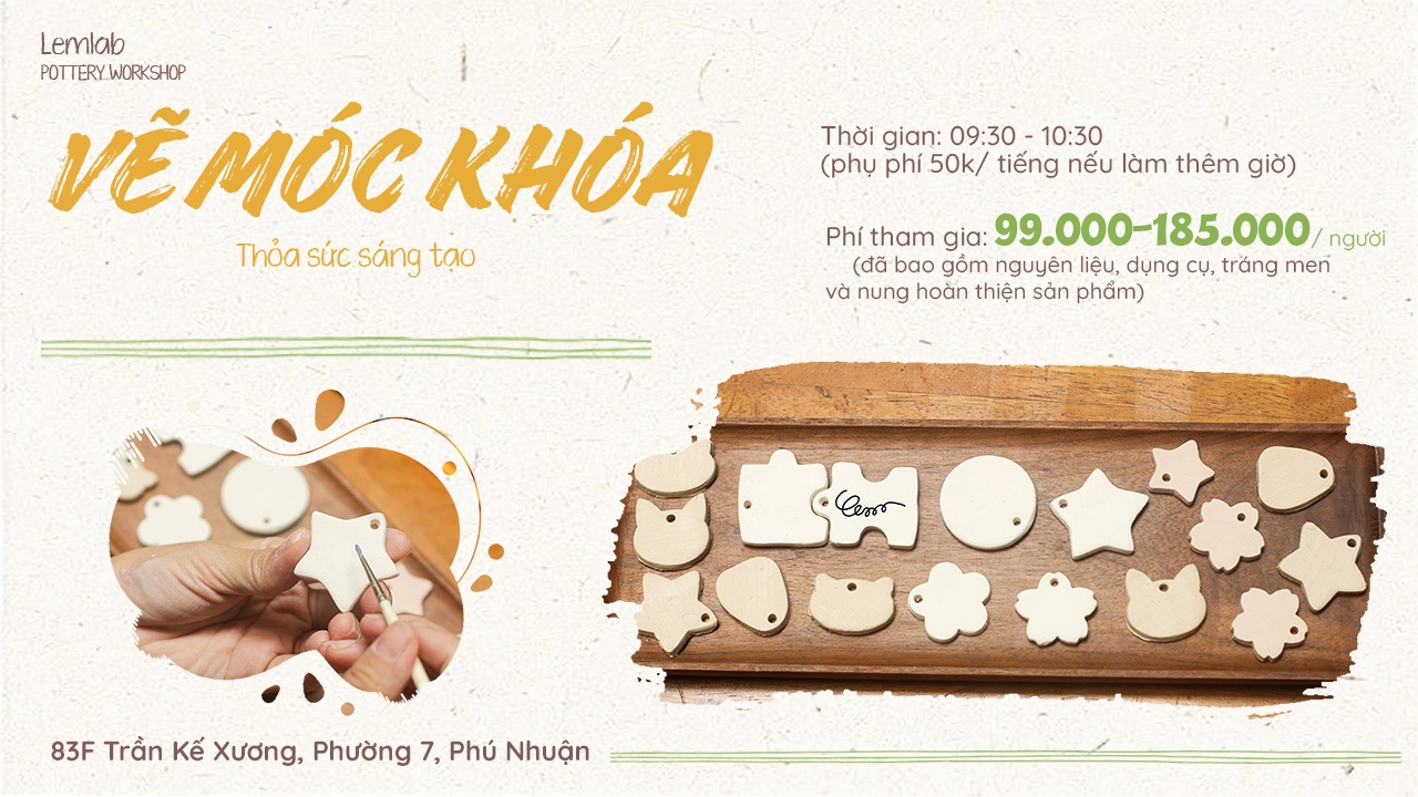 [LEMLAB] Mini Workshop VẼ MÓC KHÓA