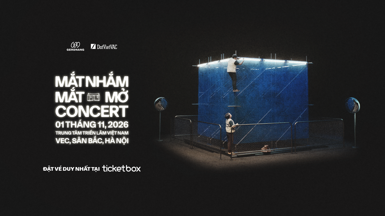 Poster MẮT NHẮM MẮT MỞ CONCERT - DAY 3 (HÀ NỘI)