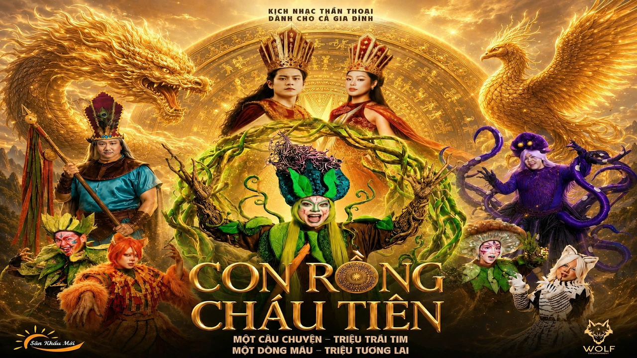 VỞ DIỄN CON RỒNG CHÁU TIÊN - SÂN KHẤU MỚI