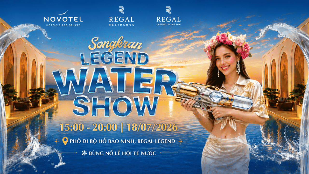 LEGEND WATER SHOW - LỄ HỘI TÉ NƯỚC REGAL LEGEND