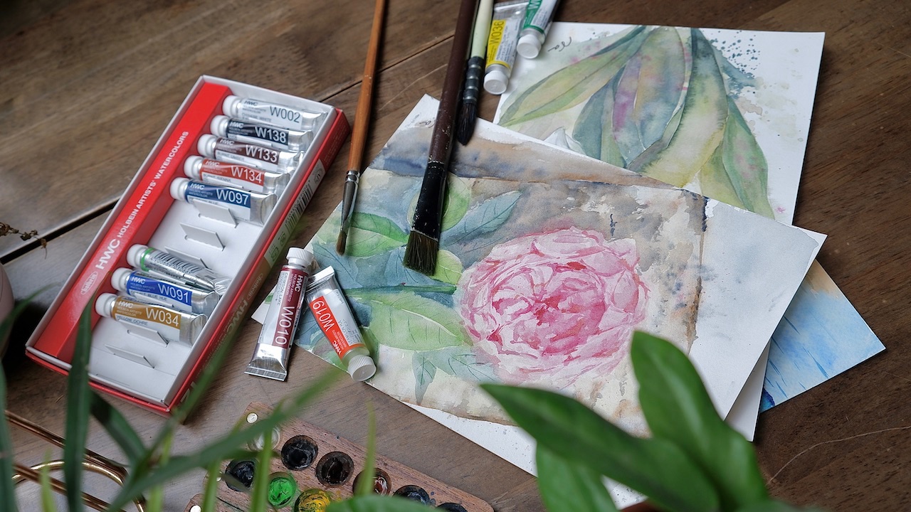 Poster [GARDEN ART] - ART WORKSHOP VẼ TRANH MÀU NƯỚC "HOA TRONG VƯỜN"