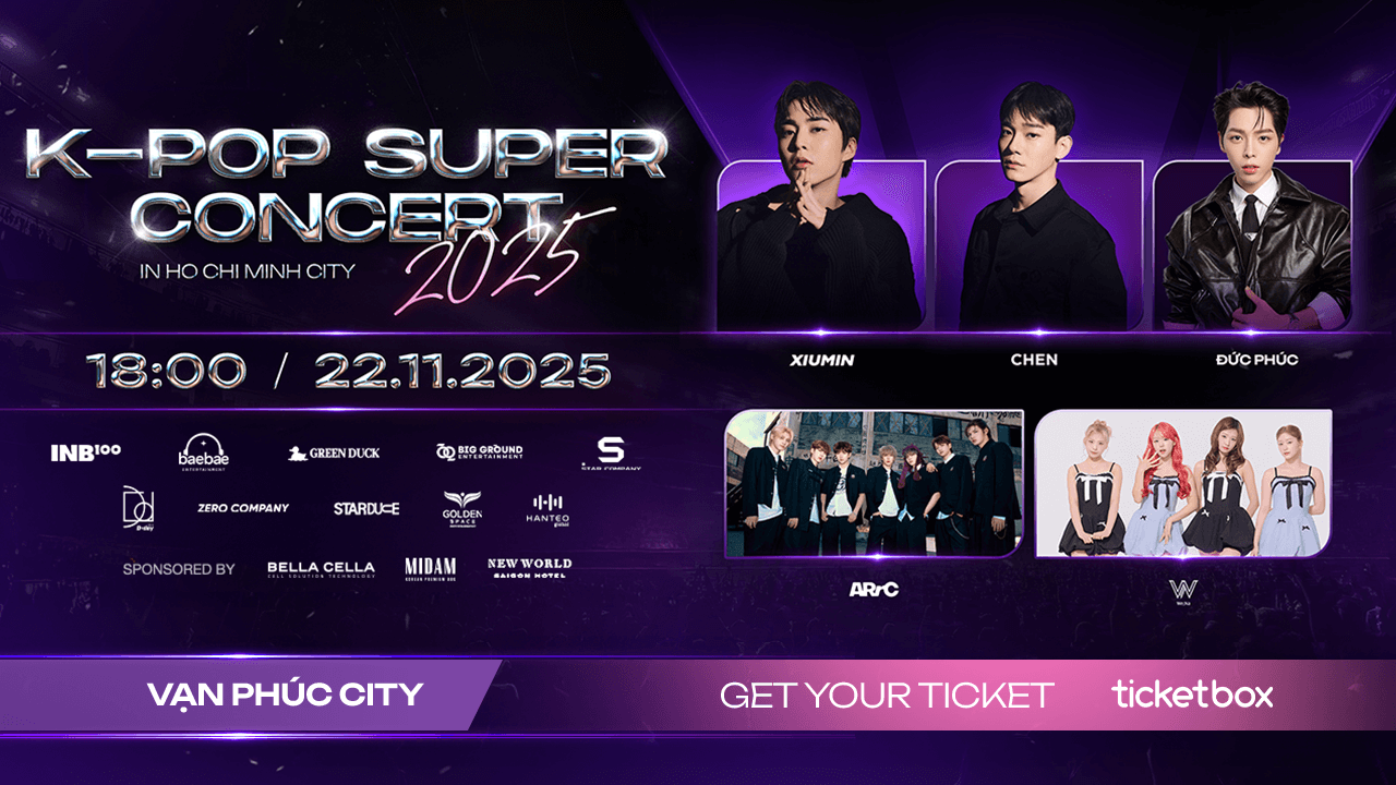 2025 K-POP SUPER CONCERT IN HO CHI MINH | Ticketbox