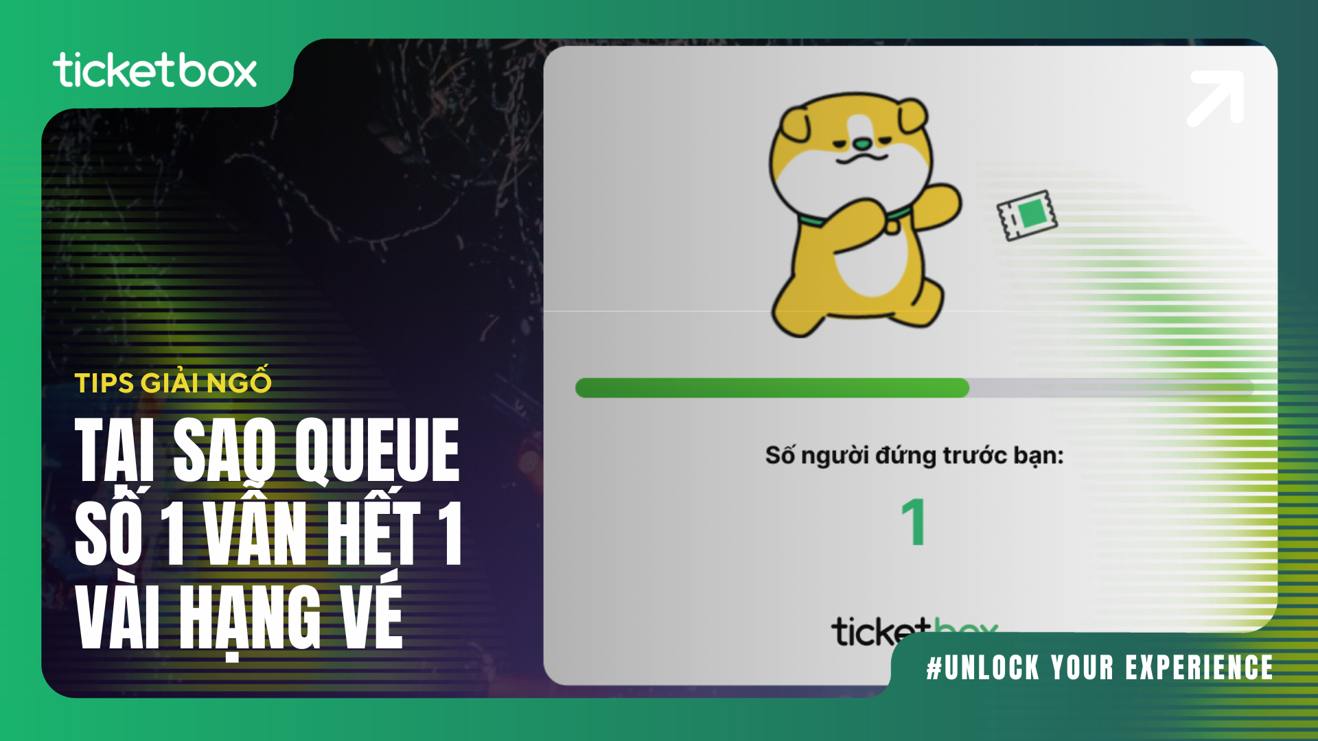 [Hàng Chờ] Tại Sao Queue Số 1 Mà Vẫn Không Chọn Được Vé Mong Muốn ...