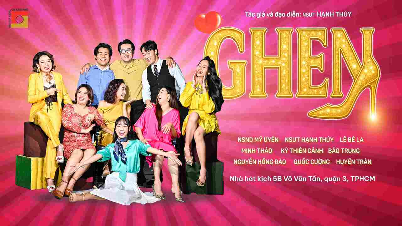 Poster Sân khấu 5B : Hài kịch tâm lý 'GHEN'