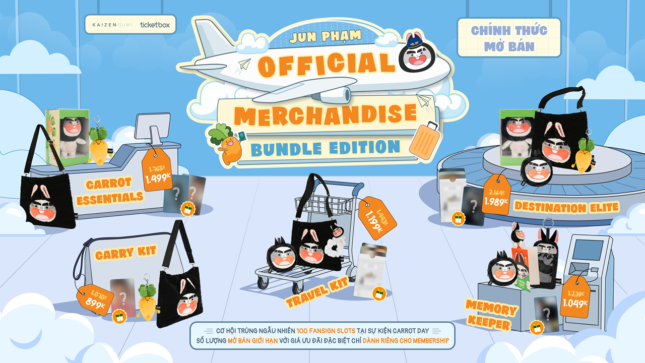Jun Phạm Official Merchandise - Bundle Edition